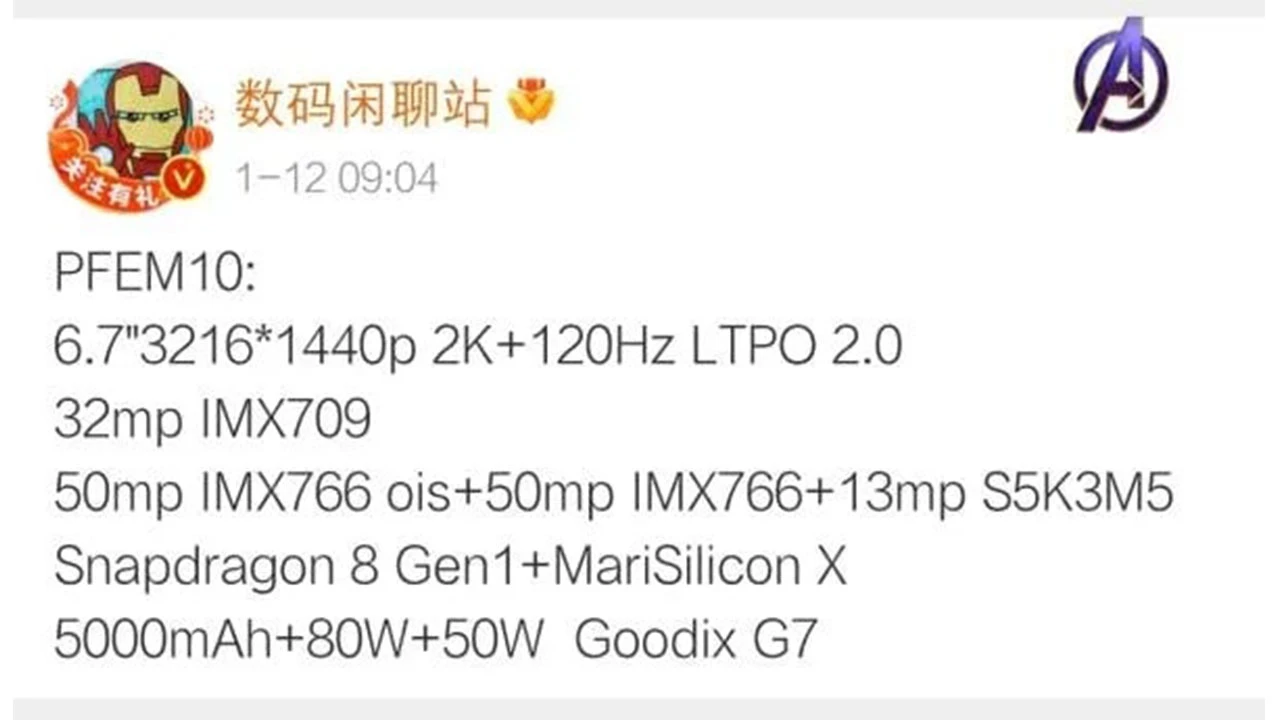 İşlemcisiyle iddialı: OPPO Find X5 Pro teknik özellikleri sızdırıldı